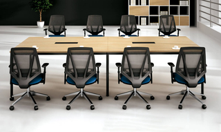 现代大号办公家具8人桌子（HC-97）