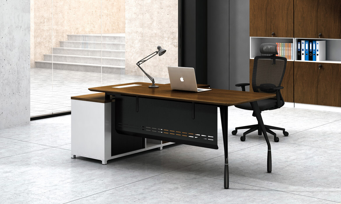 时尚简约设计L型经理办公电脑桌（HC-87）