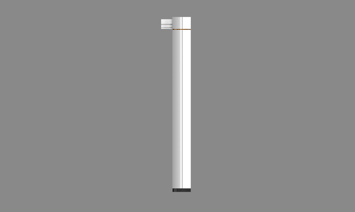 耐用的白色方形金属办公桌配件支腿（HC-95）
