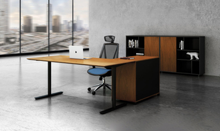 电脑木行政办公家具桌子设计（HC-103）